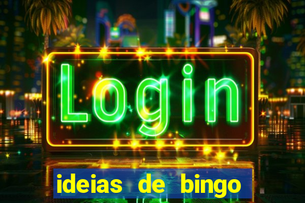 ideias de bingo para o natal